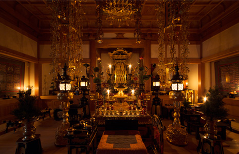 大福寺 本堂内陣